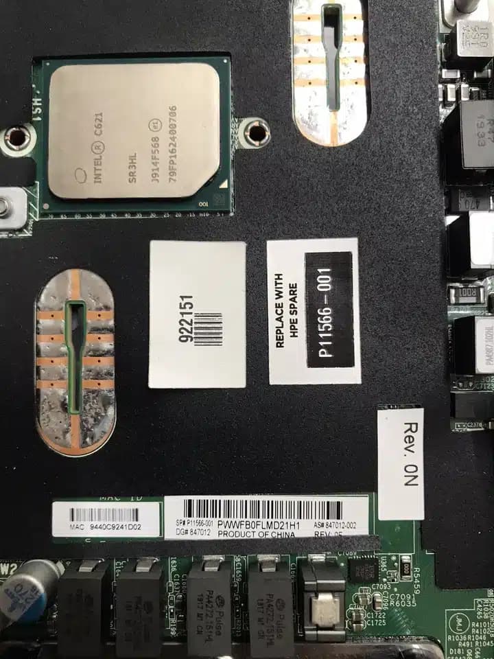 HPE P11566-001 System Board ProLiant BL460c Gen10 V6 NUEVO — imagen 6