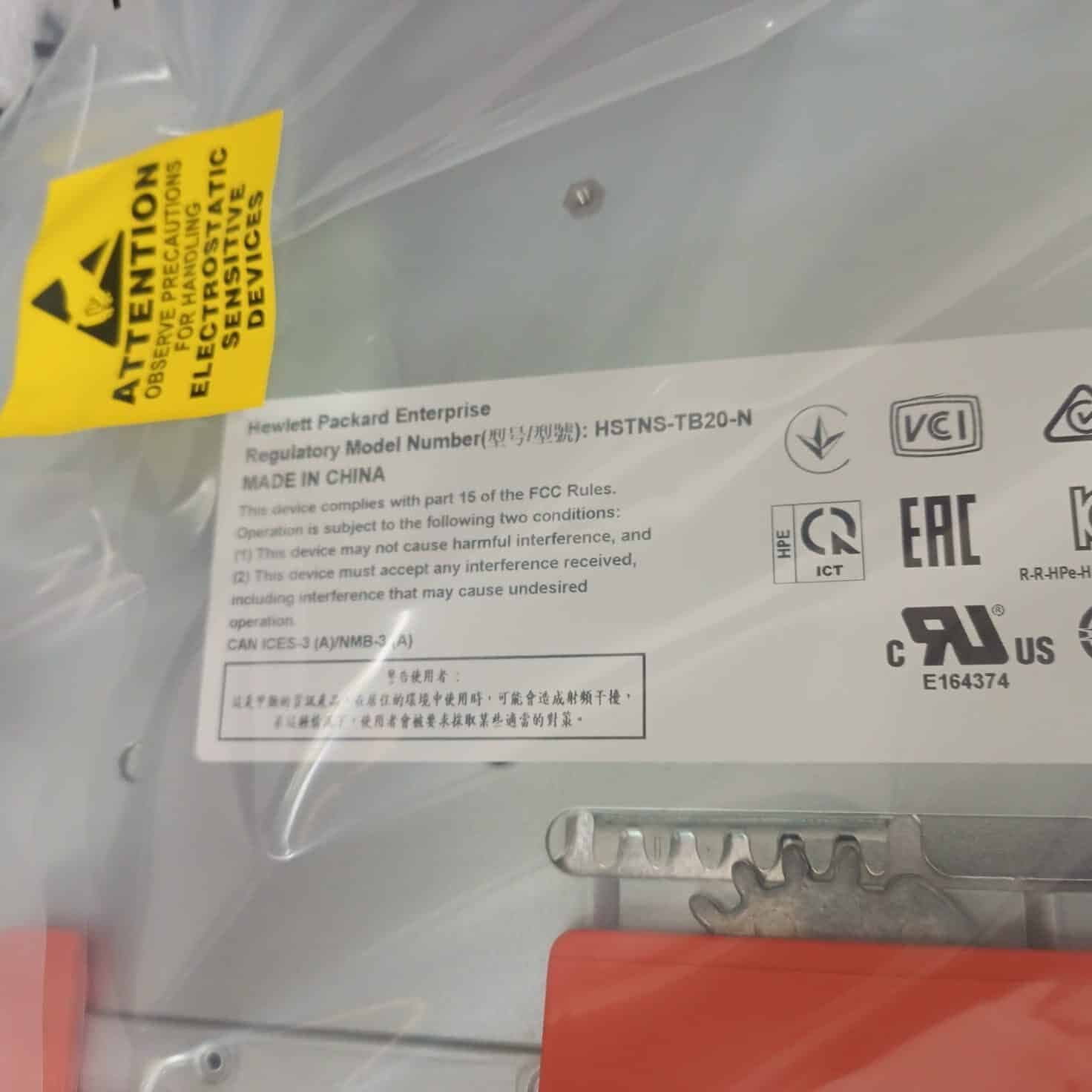 HPE Synergy 100Gb F32 Virtual Connect Module 879438-001 High Performance HSTNS TB20 N — imagen 2