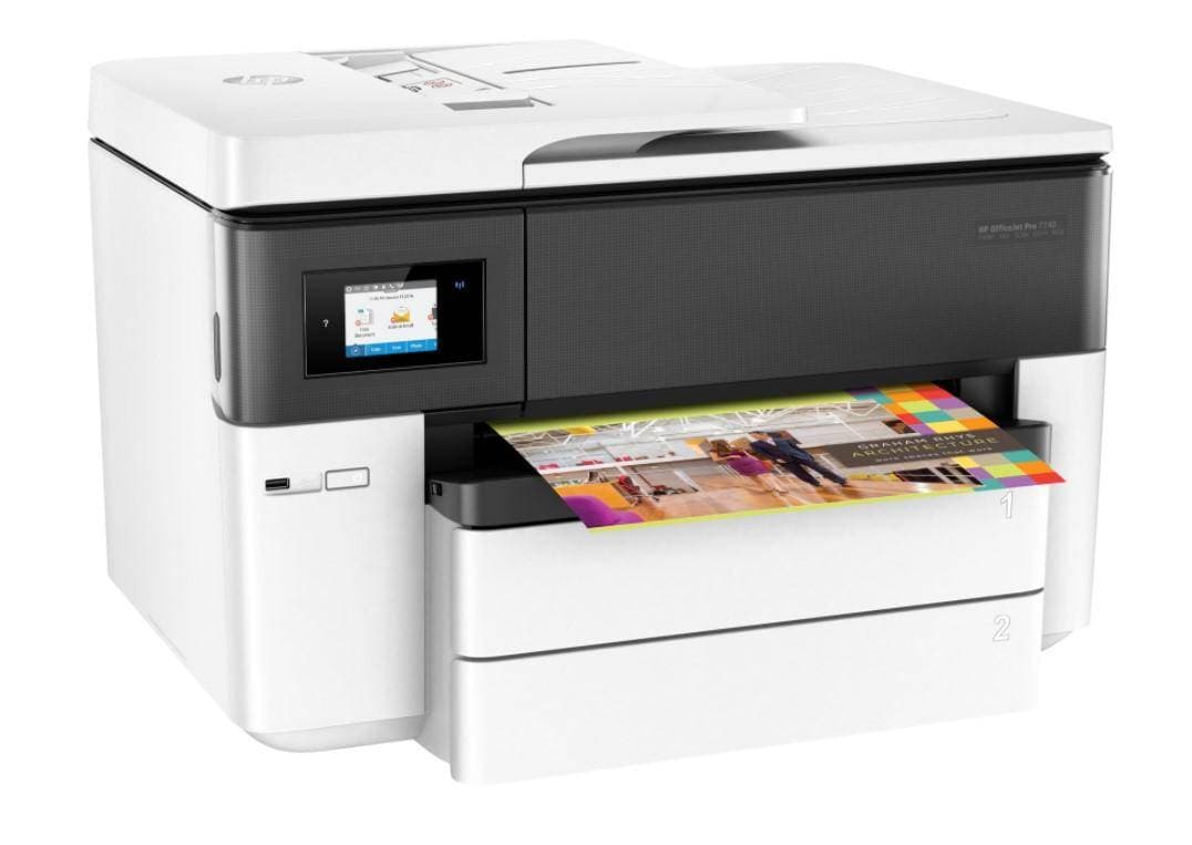 Impresora Copiadora HP OfficeJet 7740-SEMINUEVA CON DETALLE — imagen 3