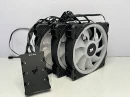 Kit completo de 6 Ventiladores | CORSAIR | SP120 RGB ELITE RWF0051 + Controladora RWF0048 + 6 Tiras de Luces Led | Disipadores - FAN — imagen 6