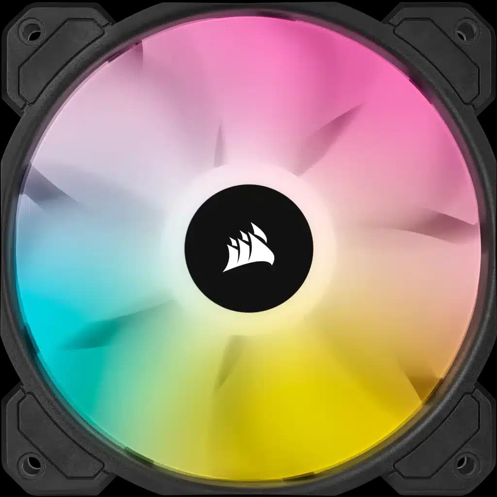 Kit completo de 6 Ventiladores | CORSAIR | SP120 RGB ELITE RWF0051 + Controladora RWF0048 + 6 Tiras de Luces Led | Disipadores - FAN — imagen 2