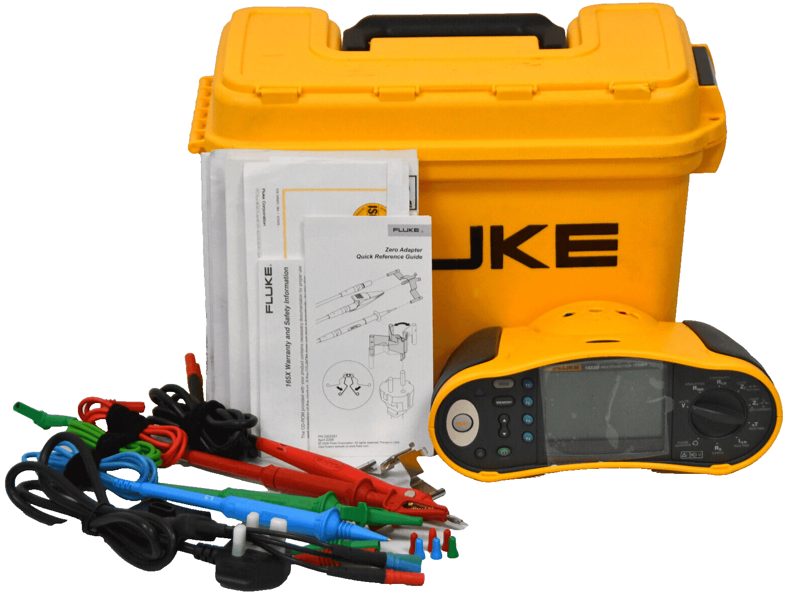 Kit de Comprobador Multifunción de Instalaciones Eléctricas | Digital | Fluke 1653B — imagen 1