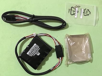KIT para Sistemas de Almacenamiento de Datos en configuraciones RAID | Cable de Batería Remoto LSI 54566-00 | Batería LSI 49571-13 | Porta Baterías LSI 52864-00B | Cable LSI 54532-00 | Tornillos 52051-00A-3 y 53303-00A-3 — imagen 1