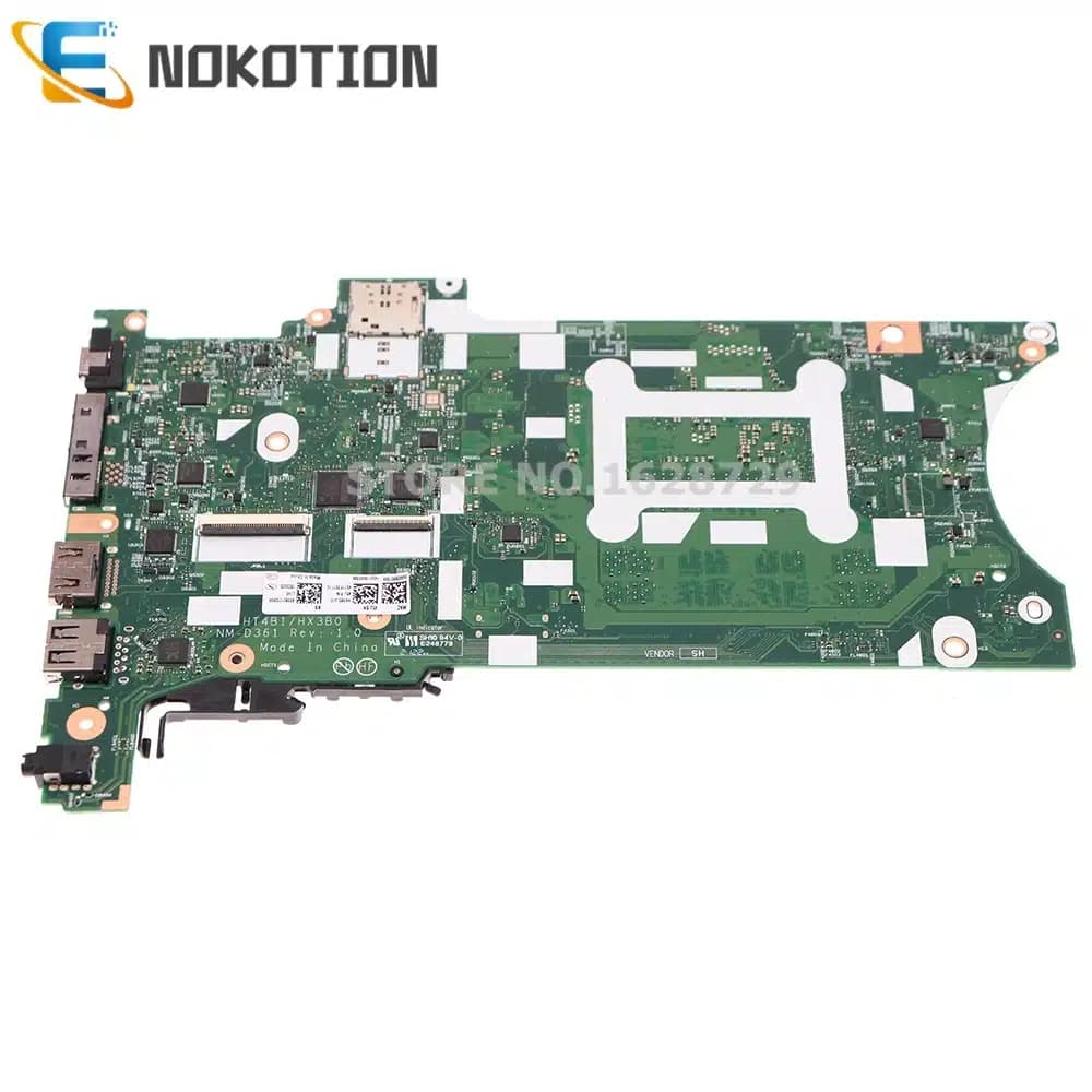 La placa base Lenovo NM-D361 5B21C15948 | HT4B1 y HX3B0 | Lenovo ThinkPad X13 Gen 2 y T14s Gen 2 | i5-11th (SRK03) — imagen 2