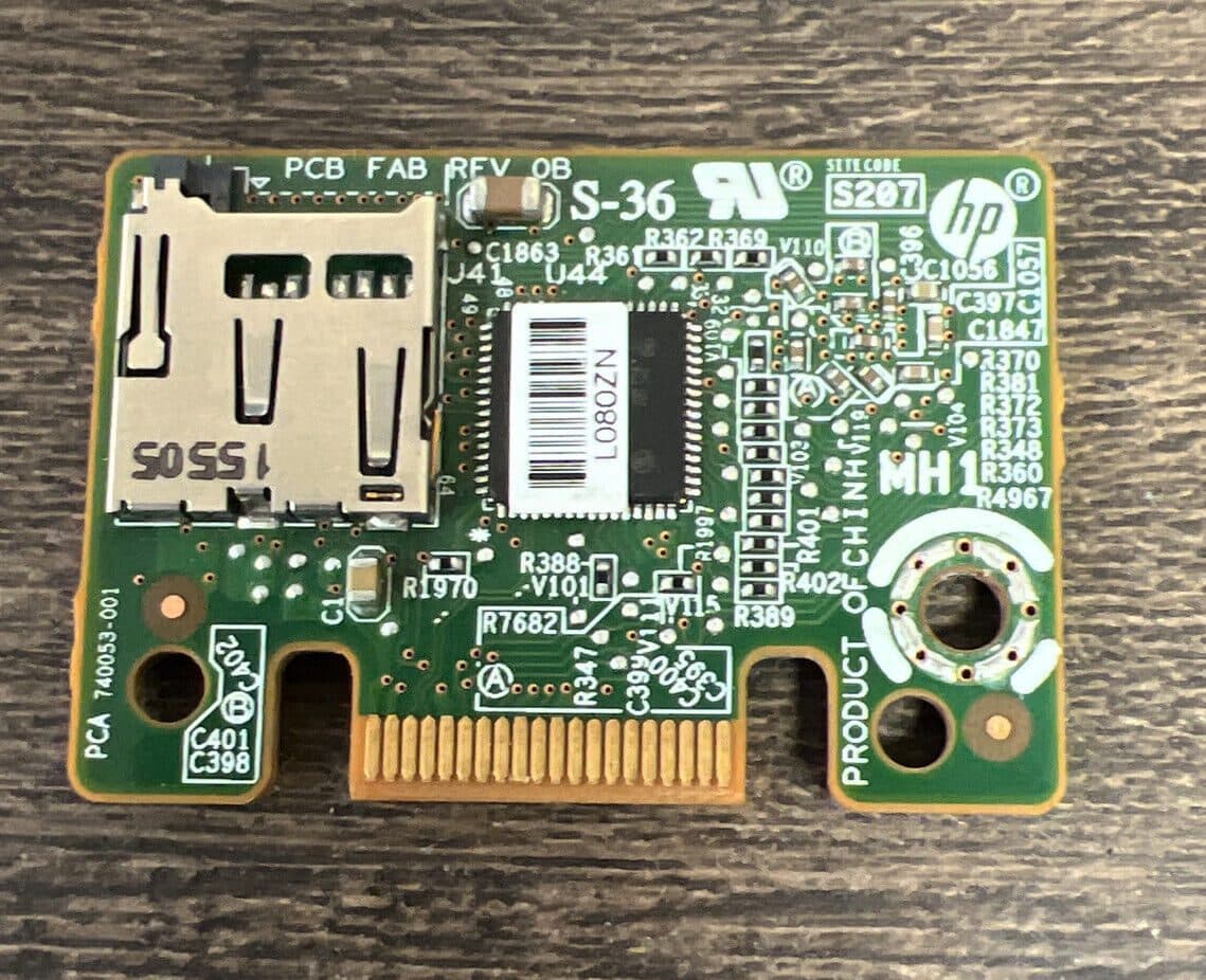 Lector de tarjetas HP P08035-001 AH/SD con soporte 740053-001 — imagen 4