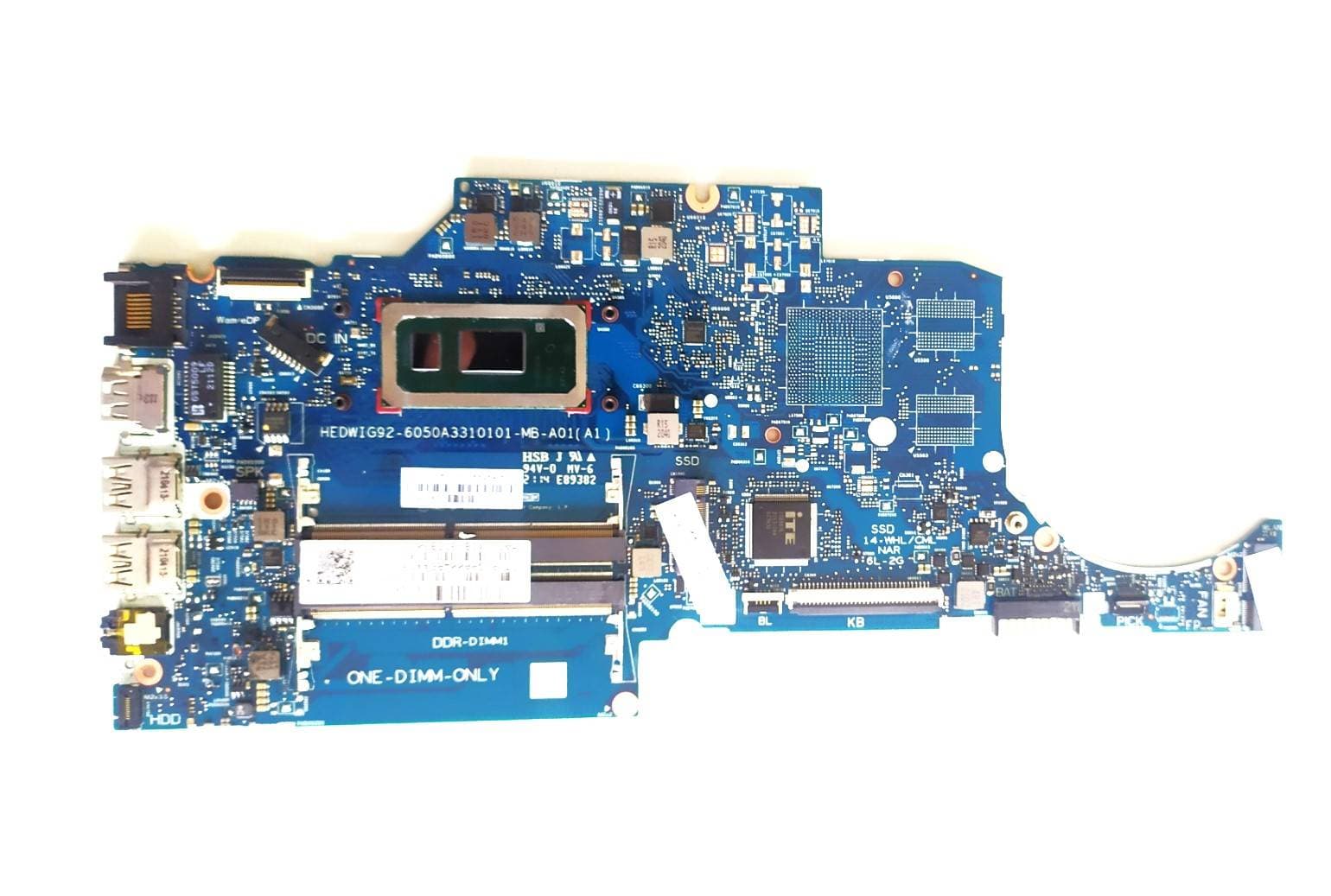 Placa Madre HP HEDWIG92 6050A3108001 MB A01 i5-10210U SRGKY para HP 14S-CR / 14-CR / 14-CF — imagen 6