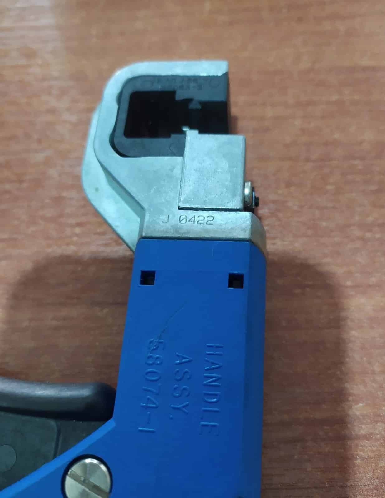 MANGO TIPO PISTOLA | CRIMPADORA AMP | TE CONNECTIVITY 58074-1 | CABEZAL DE TERMINACIÓN 58063-1 | Herramienta de inserción de extracción — imagen 6