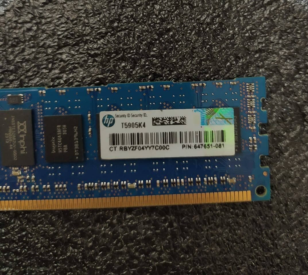 Memoria RAM Kingston HP647651-081‑HYA 8 GB DDR3‑1600 MHz (PC3‑12800R) – HP servidores y ProLiant — imagen 4