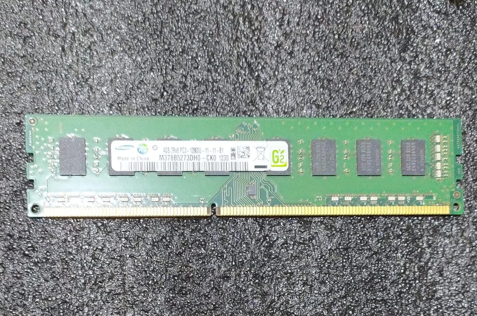 Memoria RAM Samsung M378B5273DH0‑CK0 4 GB DDR3‑1600 PC3‑12800U (2Rx8 CL11) — imagen 1