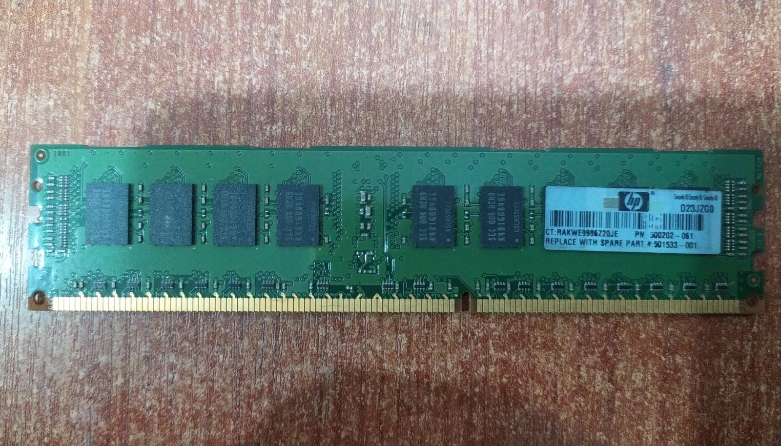 Memoria RAM Samsung M393B5673EH1‑CH9Q1 2 GB ECC Registered PC3‑10600R perfecta para servidores — imagen 2