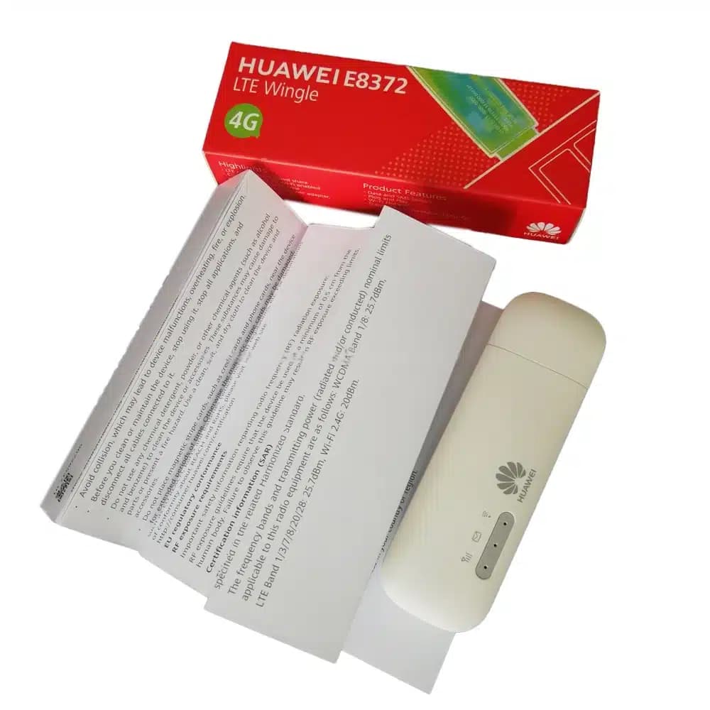 Modem USB Huawei E8372 LTE Wingle WiFi Portátil 4G LTE (Nuevo en Caja) — imagen 1