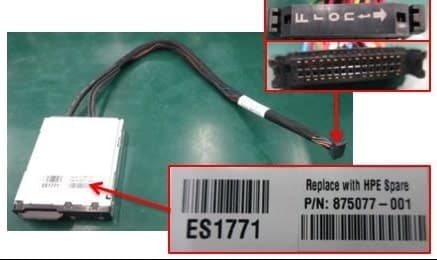 Módulo de Potencia y Panel Frontal HP 869807‑001 / Spare 875077‑001 para ProLiant DL380 Gen10 — imagen 6