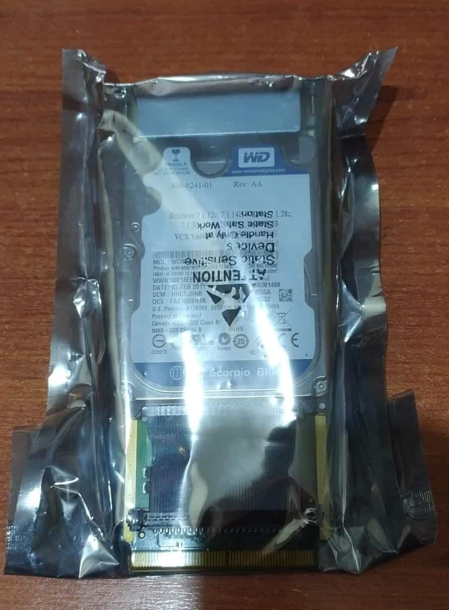 Módulo Disco Rígido (IDE) | VCX6100 | GTPM00381 | Audio Codes | DISCO DURO IDE (HARD DISK DRIVE) | WD800BEVE-00A0HT0 | WESTERN DIGITAL (WD Scorpion Blue) | — imagen 2