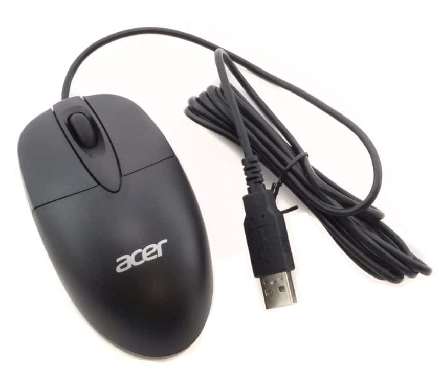 Mouse / Ratón Óptico | Acer | MOANUOA | DC1121020 | 5V 100mA — imagen 1