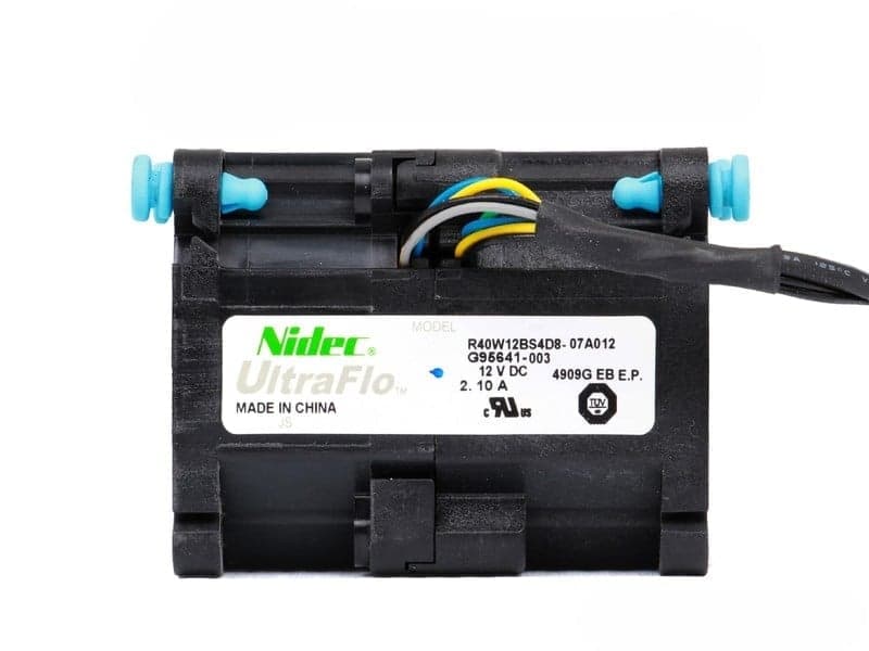Nidec UltraFlo R40W12BS4D8‑07A012 (G95641‑003) 12 V DC 2.10 A — Ventilador de servidor 40 mm — imagen 1