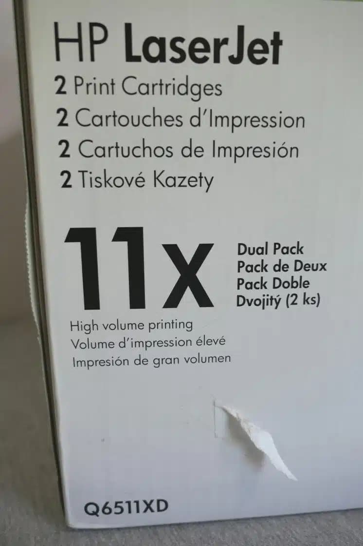 Pack 2 Cartuchos Tóner HP 11X Q6511XD | Alta Rentabilidad | Para LaserJet 2410‑2420‑2430 — imagen 3