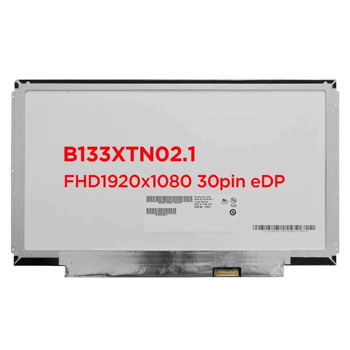 PANTALLA 13.3 LED | B133XTN02 | HP 826377 001 | Probook 430 G3 — imagen 1