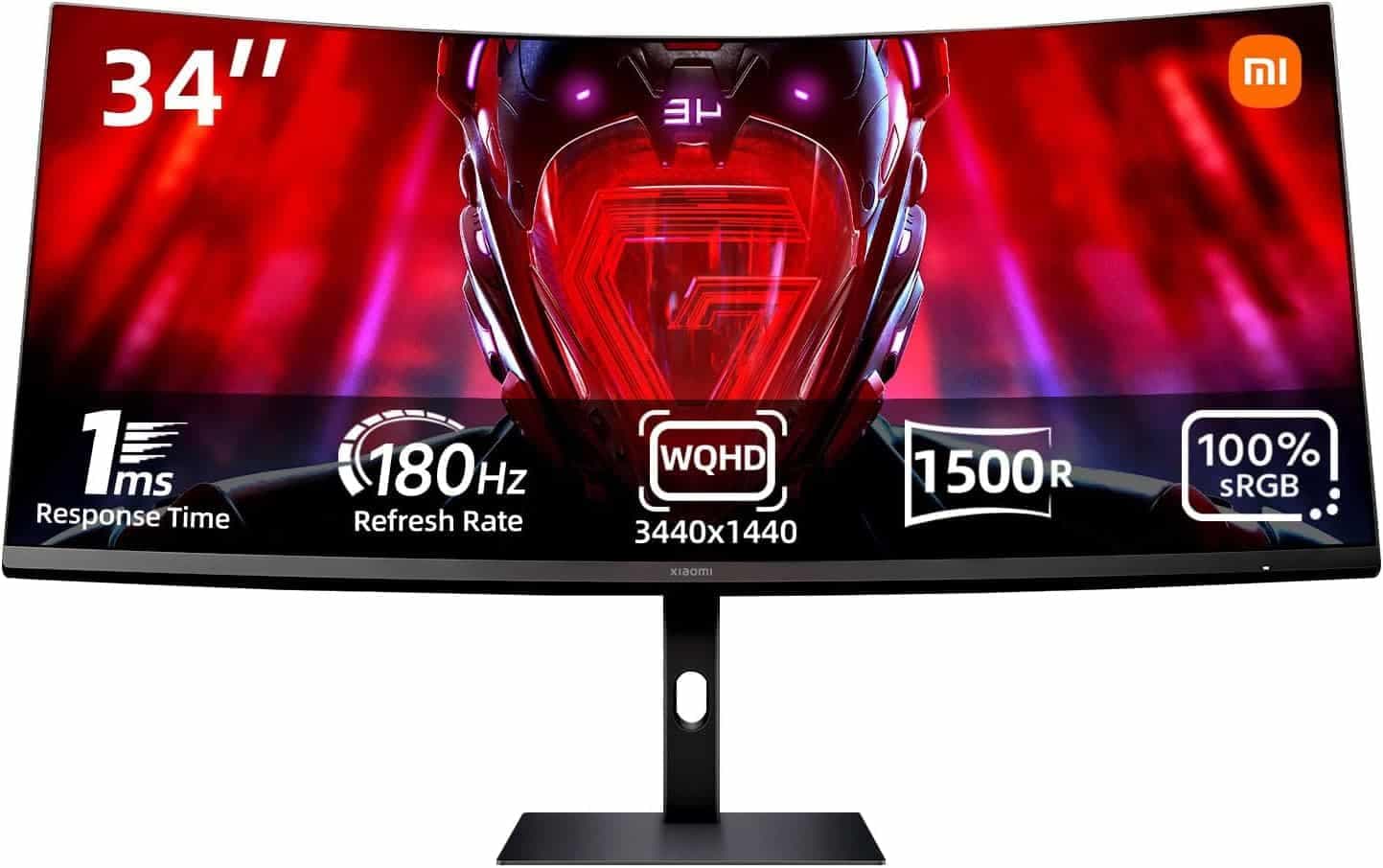 Pantalla de Repuesto curva Huawei Zhuque‑CAA 02354HSQ (repuesto monitor 34" ultrawide curva) — imagen 4