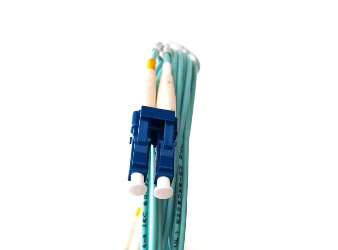 PATCH CORD CABLE DE CONEXIÓN DE FIBRA ÓPTICA LC UPC A LC UPC DÚPLEX 3MT — imagen 2