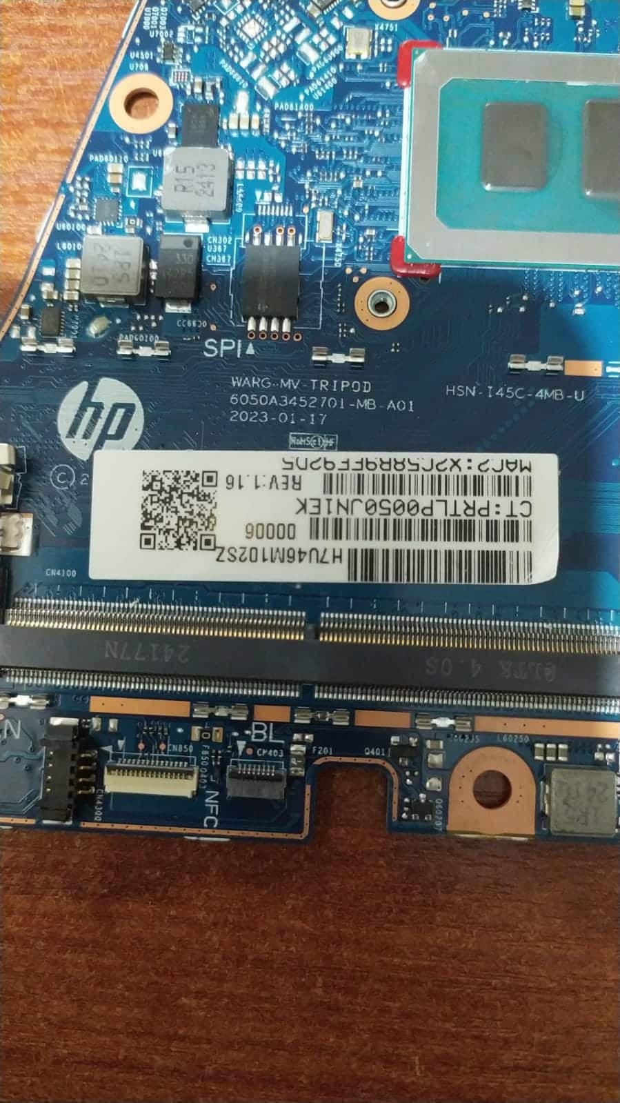 Placa Base | 6050A3452701-MB-A01 | HSN-I45C-4MB-U | HP EliteBook 840 14 inch G10 | i5 13th | MOTHERBOARD — imagen 2