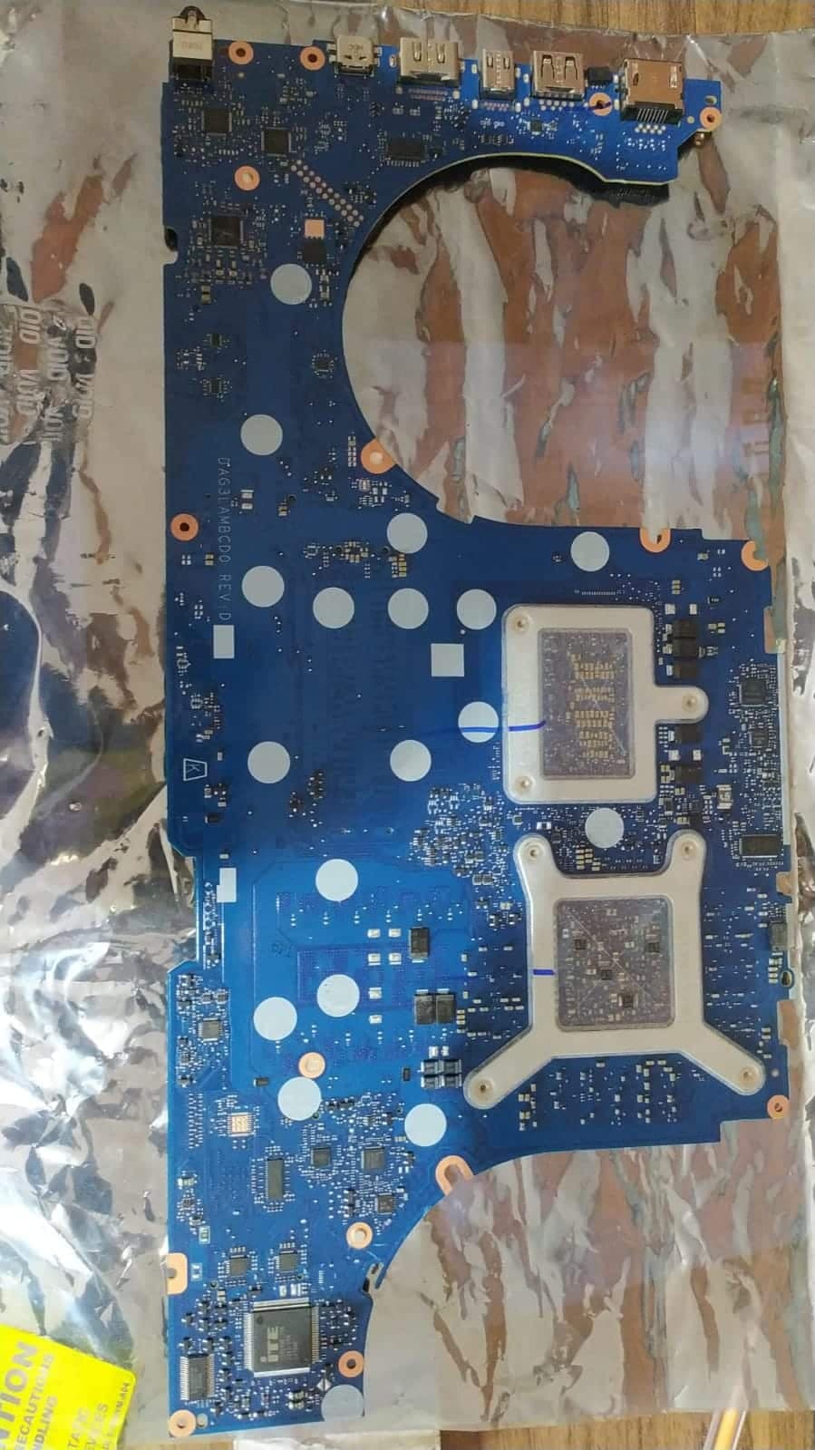 Placa base | DAG3LAMBCD0 | HP 17-ck1065cl | i7 12th + GeForce RTX 3070 Ti | MOTHERBOARD — imagen 4