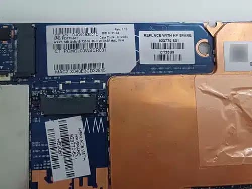 Placa Base de Laptop | 923770 -601 | HP Elite x2 1012 G2 6050A 2863101 UMA | i5-7300U 8GB — imagen 5