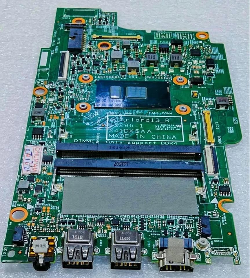 Placa Base | DELL | 15296-1 | Starlord13_R | X41DX $AA | i3-7130U | Inspiron 13 5368, 5378 y 5568 — imagen 3