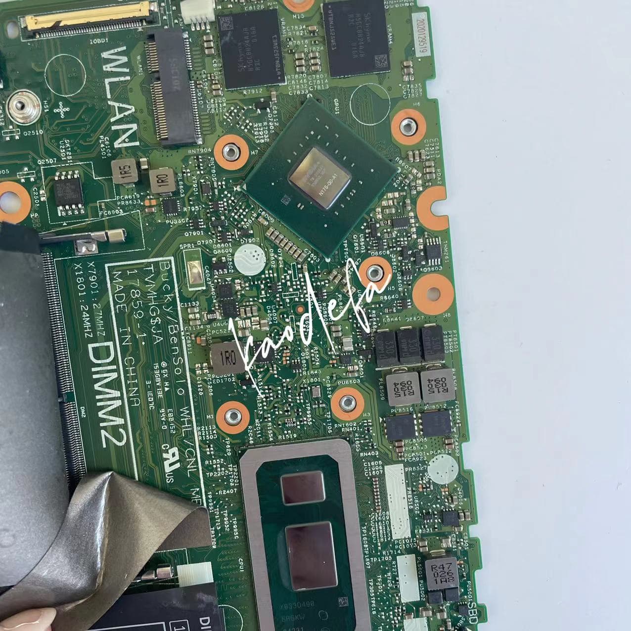 Placa base Dell Inspiron 5480 | I7-10510U SRGKW | BUCKY/BENSOLO WHL/CNL MB 17859-1 — imagen 3