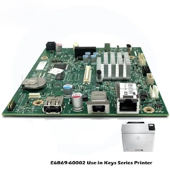 Placa base formateadora | E6b69-60004 | HP Laserjet Enterprise M604 M605 M605x M606 Impresora de panel de llave — imagen 1