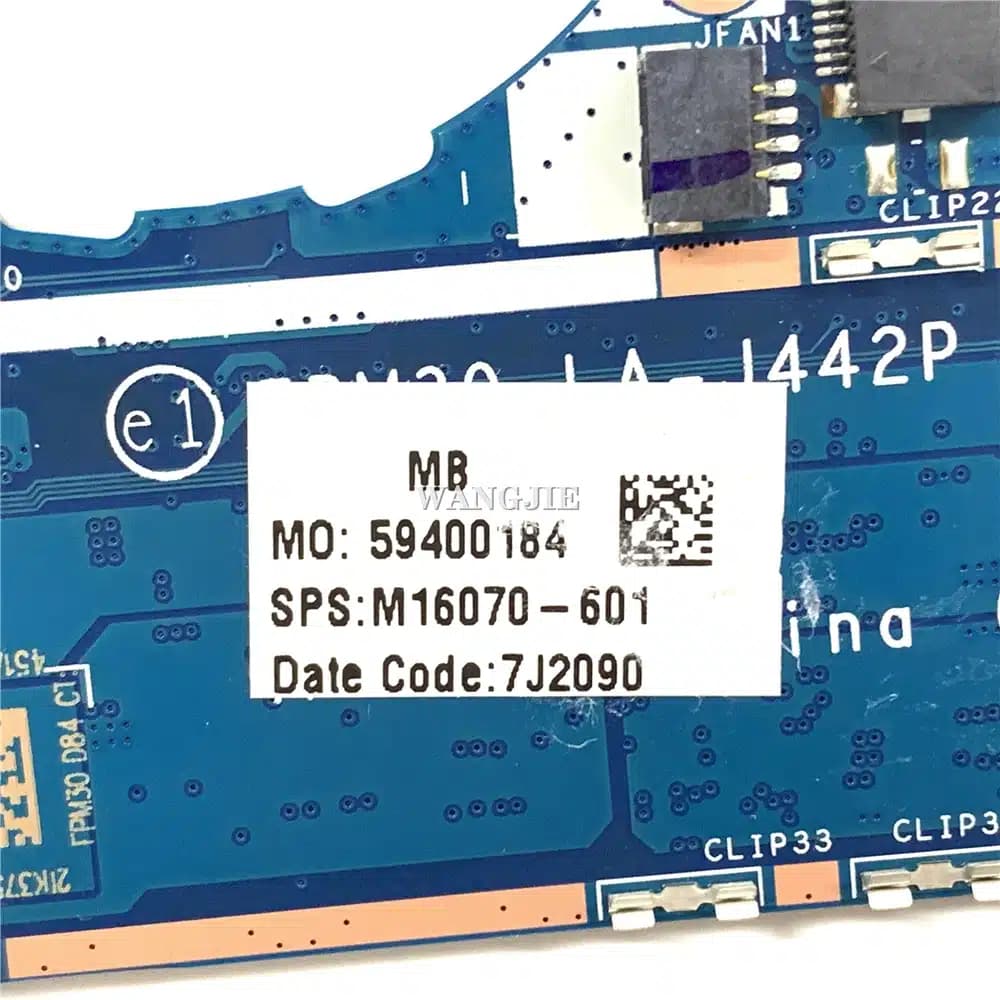 Placa base FPM30 LA-J442P| i7 10th HP EliteBook X360 1040 G7, M16070-001 con UMA M16070-601 — imagen 5
