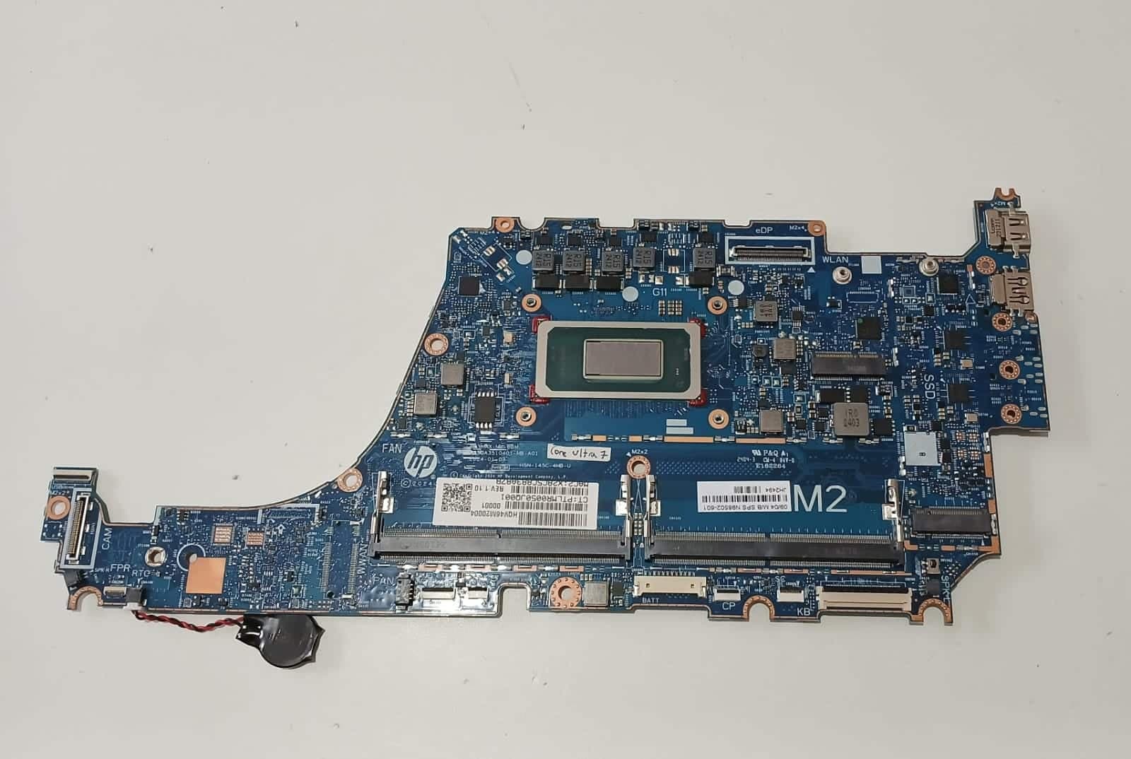 PLACA BASE HP BAYMAX MV 6050A3510401 MB A01 Ultra 7 165U – EliteBook/ProBook G8 — imagen 1
