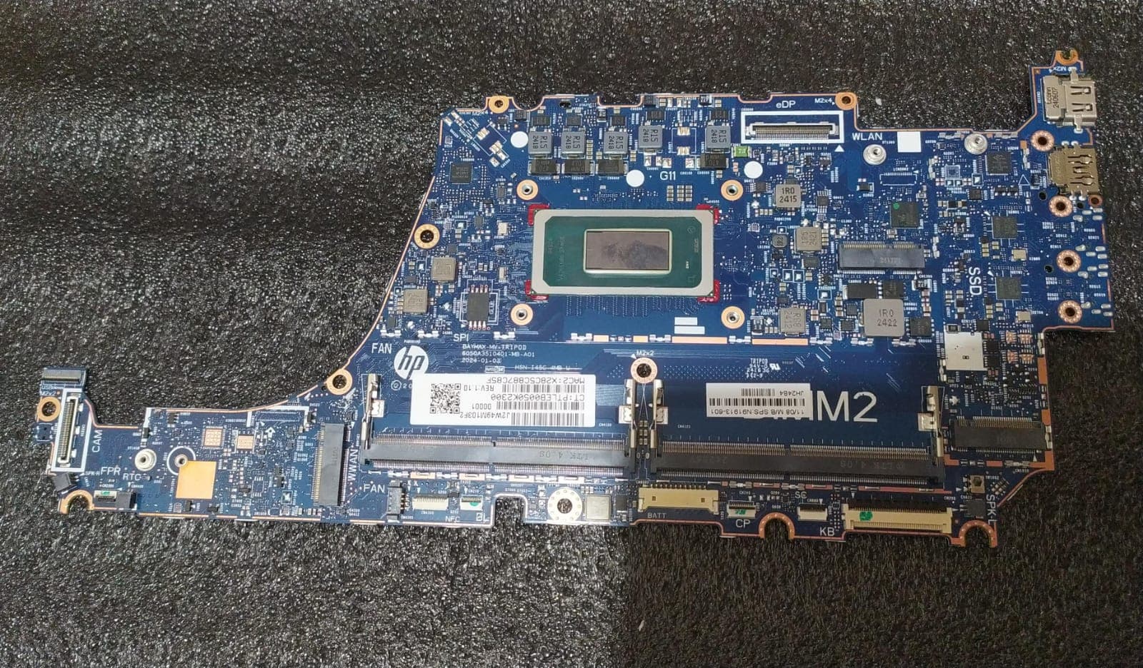 Placa Base | HP | N19929-601 | 6050A3510401-MB-A01 | BAYMAX-MV-TRIPOD | Ultra 7 15ª SRN6B | HP EliteBook 840-850 G8, ProBook 640 G8 | MOTHERBOARD — imagen 1