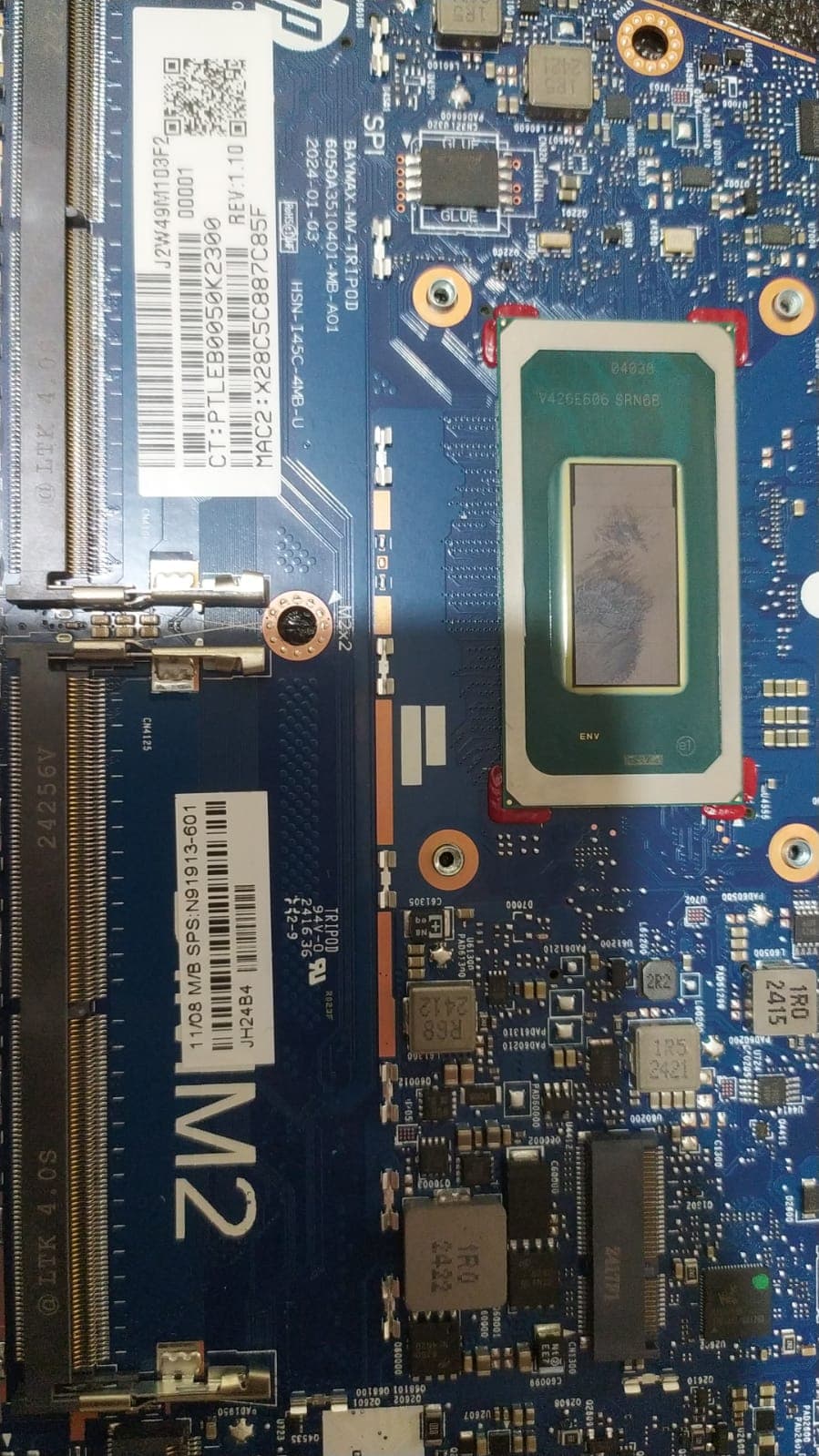 Placa Base | HP | N19929-601 | 6050A3510401-MB-A01 | BAYMAX-MV-TRIPOD | Ultra 7 15ª SRN6B | HP EliteBook 840-850 G8, ProBook 640 G8 | MOTHERBOARD — imagen 4