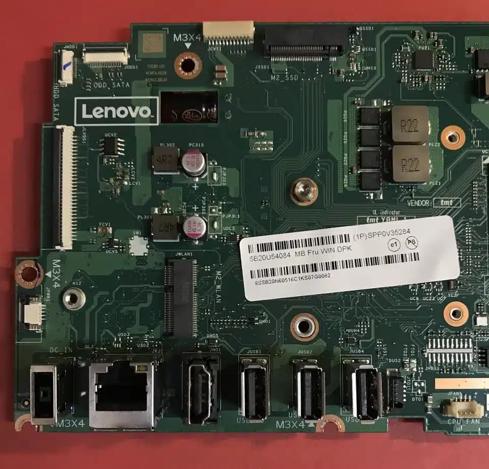 PLACA BASE LENOVO IDEACENTRE AIO 3 F0C60 J751P AMD rayzen 5 5B20U54084 — imagen 2
