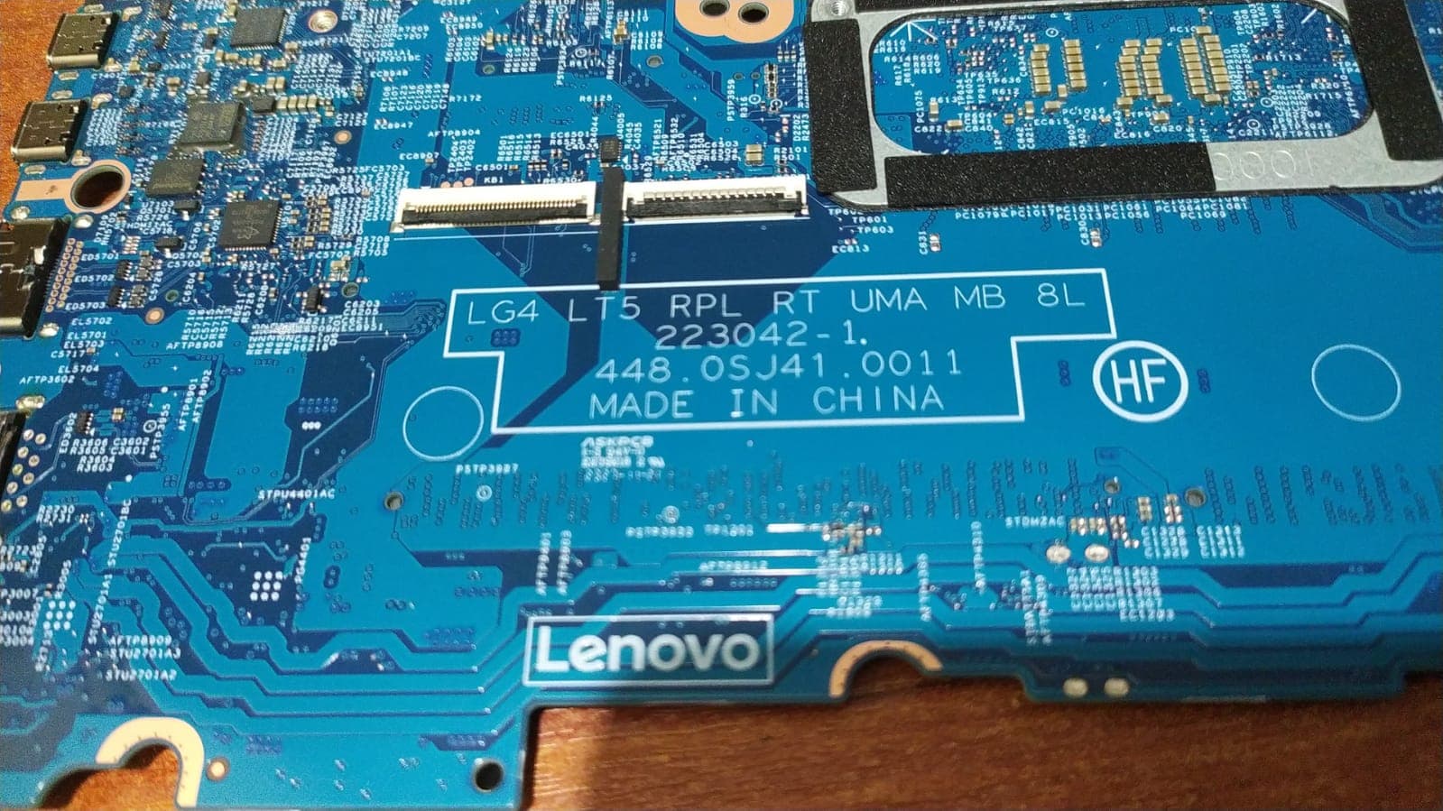 Placa Base | LENOVO | LG4 LT5 RPL RT UMA MB 8L | 223042-1 | 448.0SJ41.001 | 5B21L33907 | i7 13th | SRMLY | LENOVO ThinkPad L14 y L15 G3 | MOTHERBOARD — imagen 2