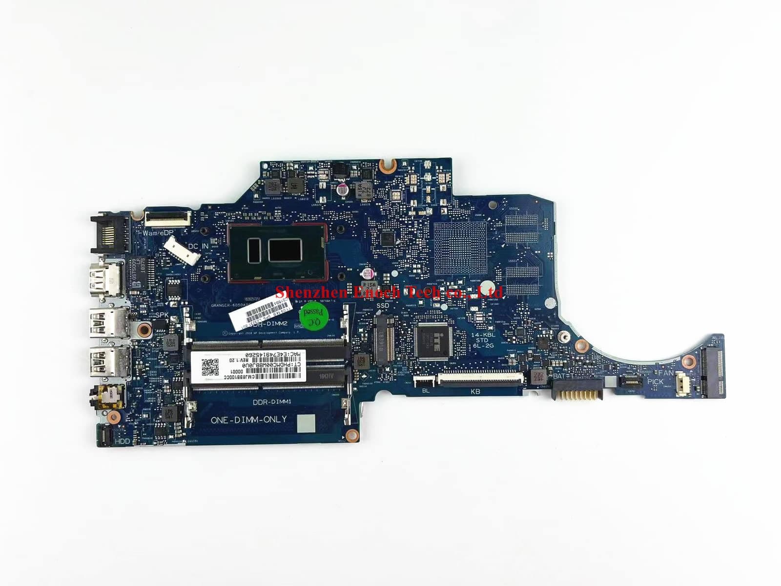 Placa Base Motherboard HP 6050A2977601 i5 7ma Gen GRANGER HP 14-ck 240 G7 — imagen 2