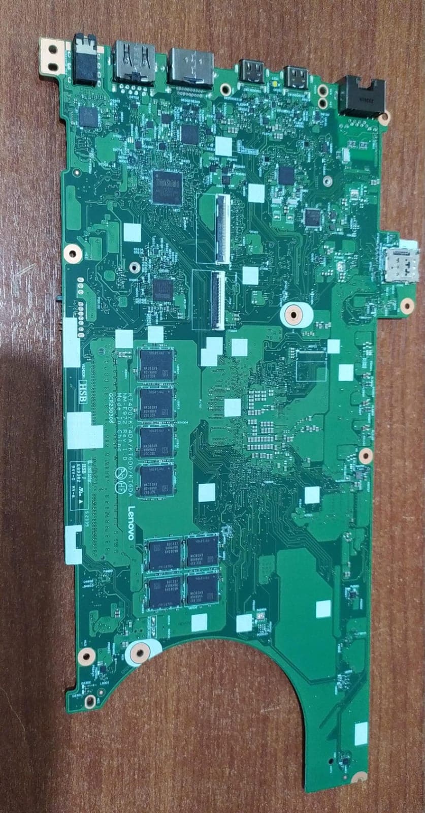 Placa Base | NM-E972 | KT4D0/KT4DA/KT6D0/KT6DA | 5B21L34001 | i7 13th | Notebook Lenovo Thinkpad T14 / T16 | MOTHERBOARD — imagen 3