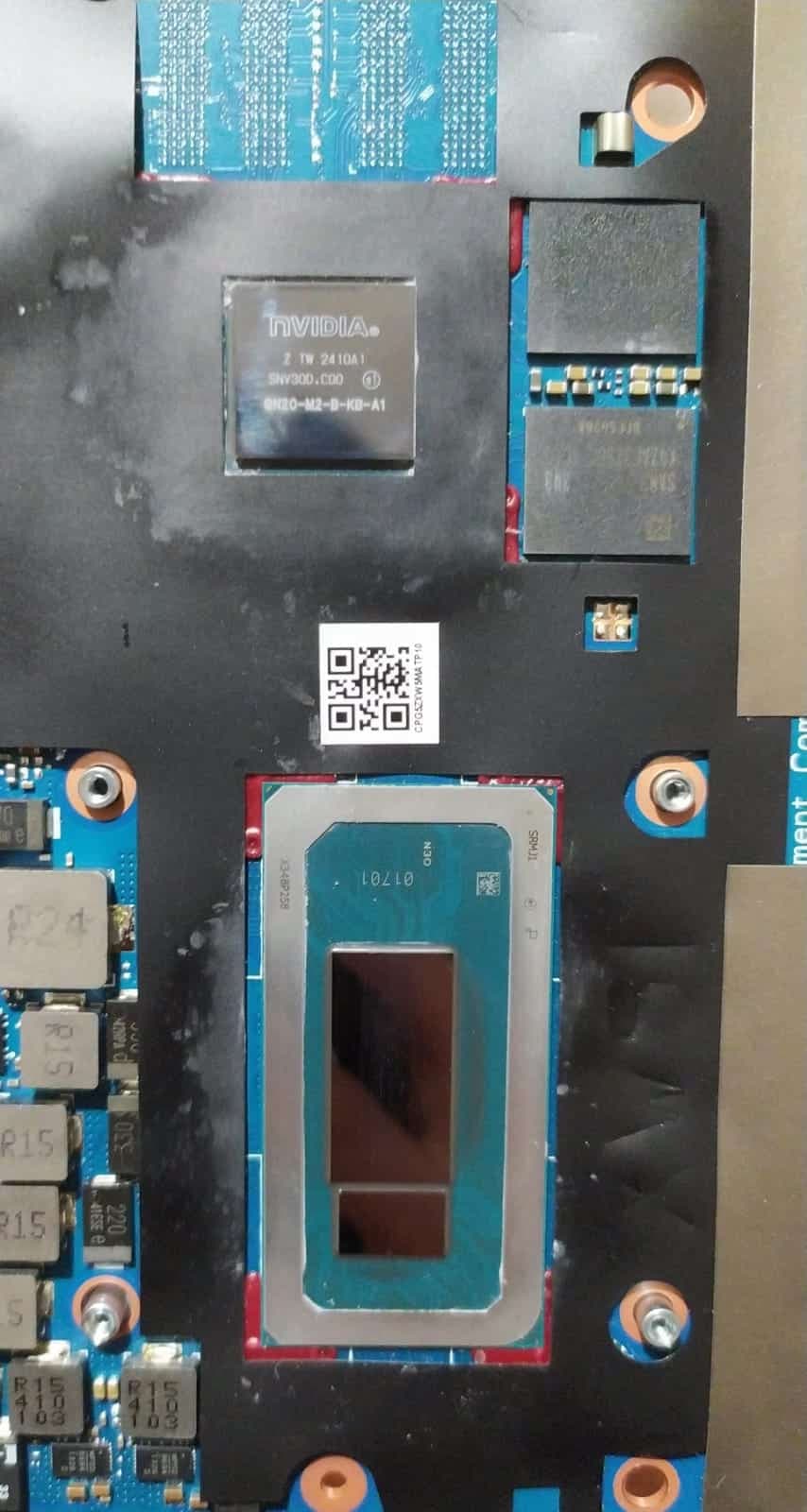 Placa Base para Portátil | DAXW5IMBCE0 | i7 13th | Tarjeta NVIDIA QN20-M2-B-KB-A1 | HP ZBOOK 840 G10 | MOTHERBOARD — imagen 2