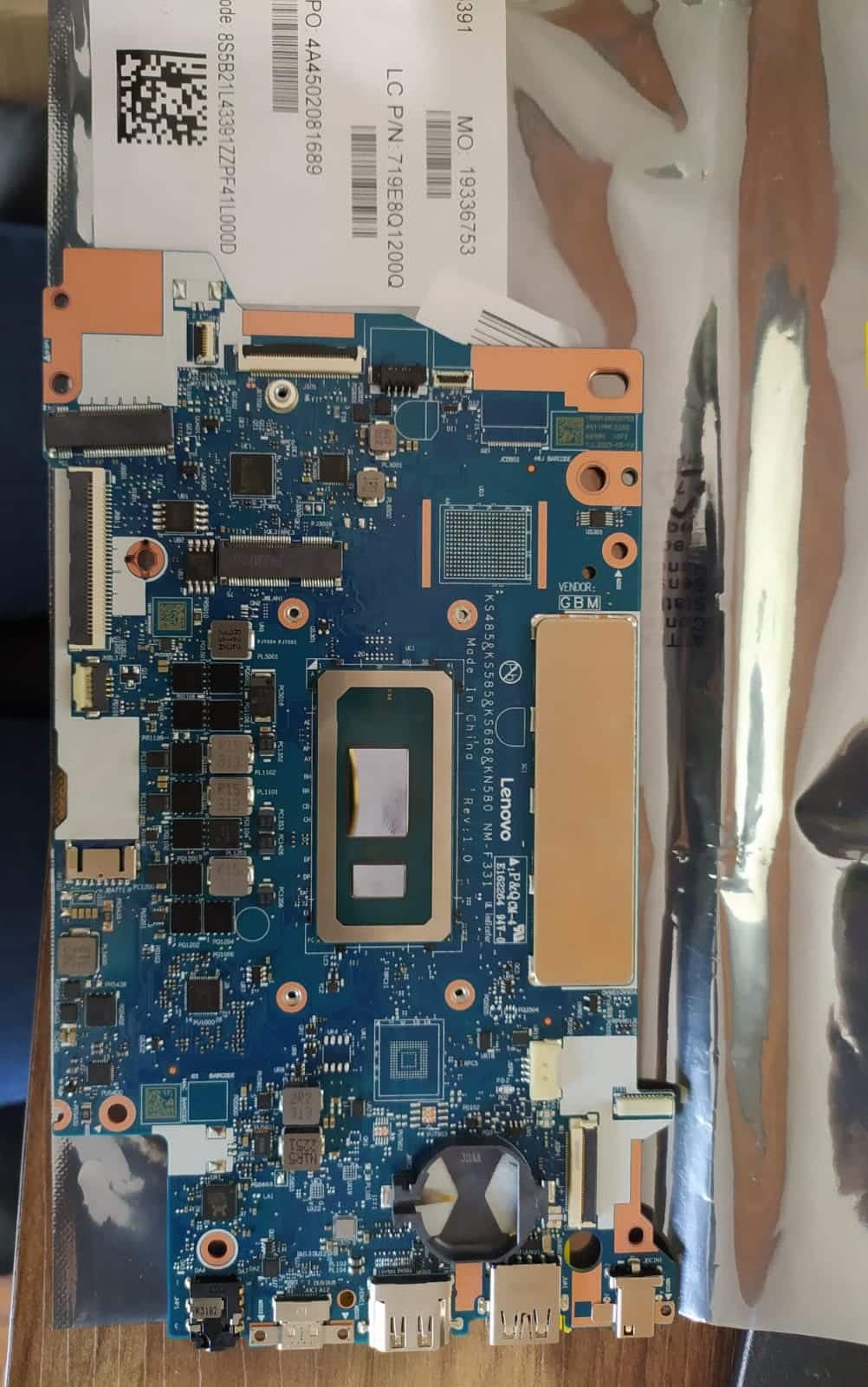 Placa Madre KS485&KS585&KS686&KN580 | LENOVO | i3 13th |SRMLT | Motherboard — imagen 1