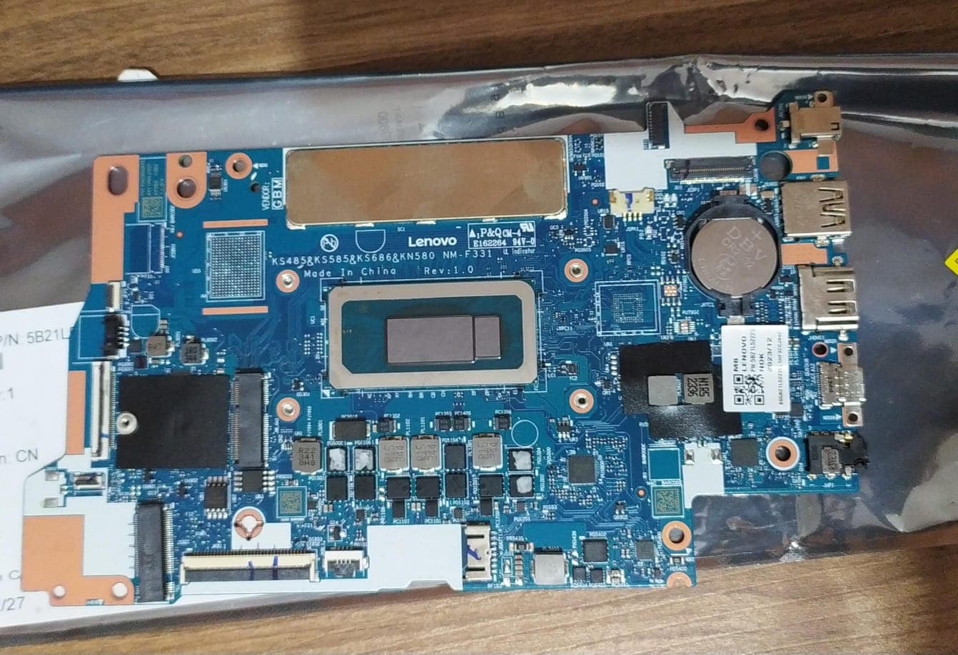 Placa Madre KS485&KS585&KS686&KN580 | LENOVO | i5 12th |SRMAQ | Motherboard — imagen 1