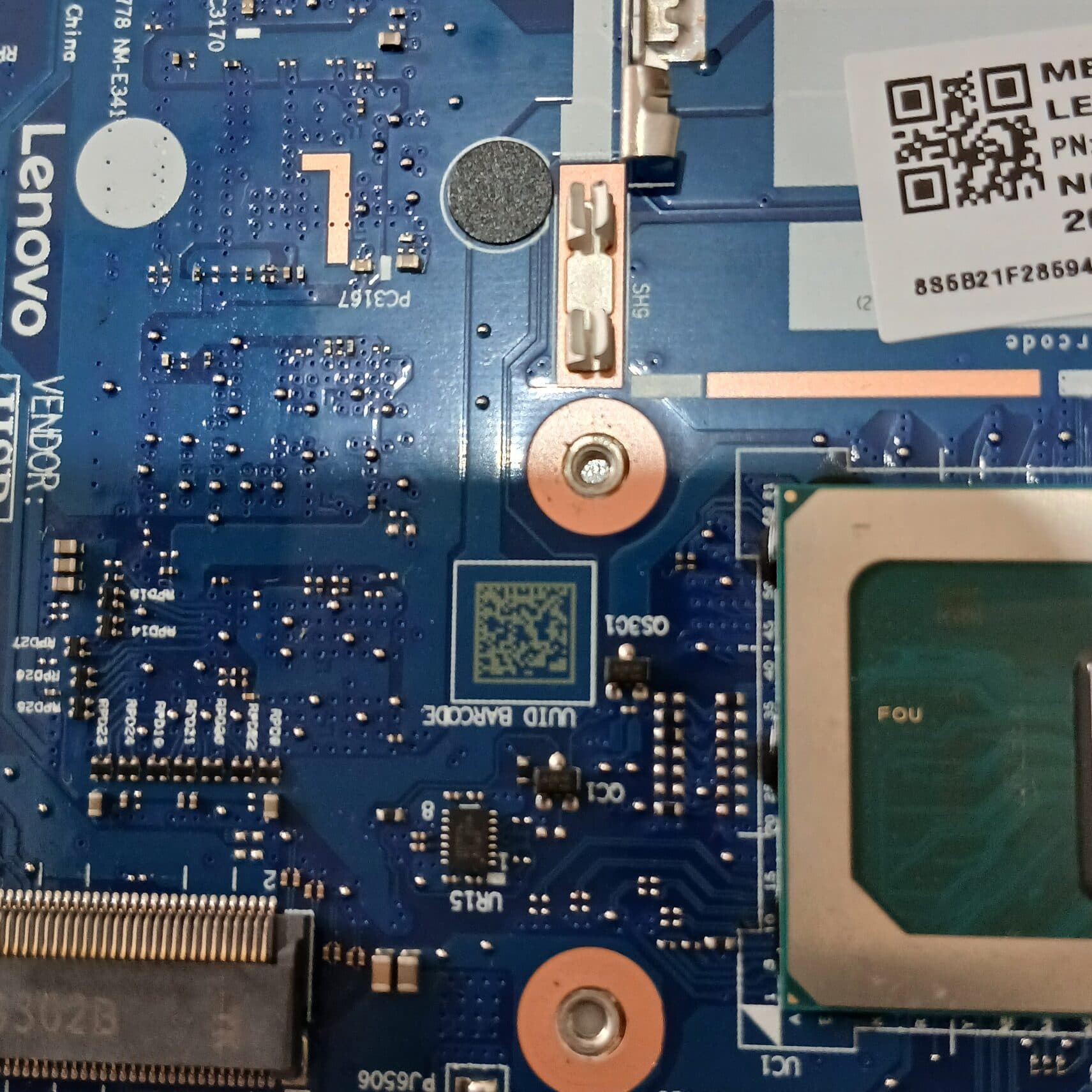 Placa madre lenovo | 8S5B21F28594Z | i7 12th SELFP | 8S5B21F28594L1HF39EN048 — imagen 2