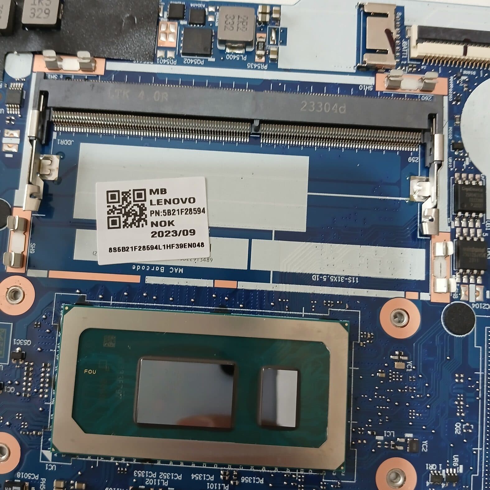 Placa madre lenovo | 8S5B21F28594Z | i7 12th SELFP | 8S5B21F28594L1HF39EN048 — imagen 4