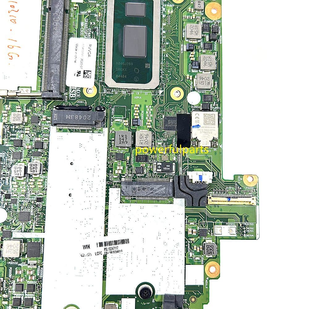 Placa madre Lenovo ThinkPad T14 T15 Gen 1, GT4A0 GT5A1, NM-C931, 16G | motherboard — imagen 3