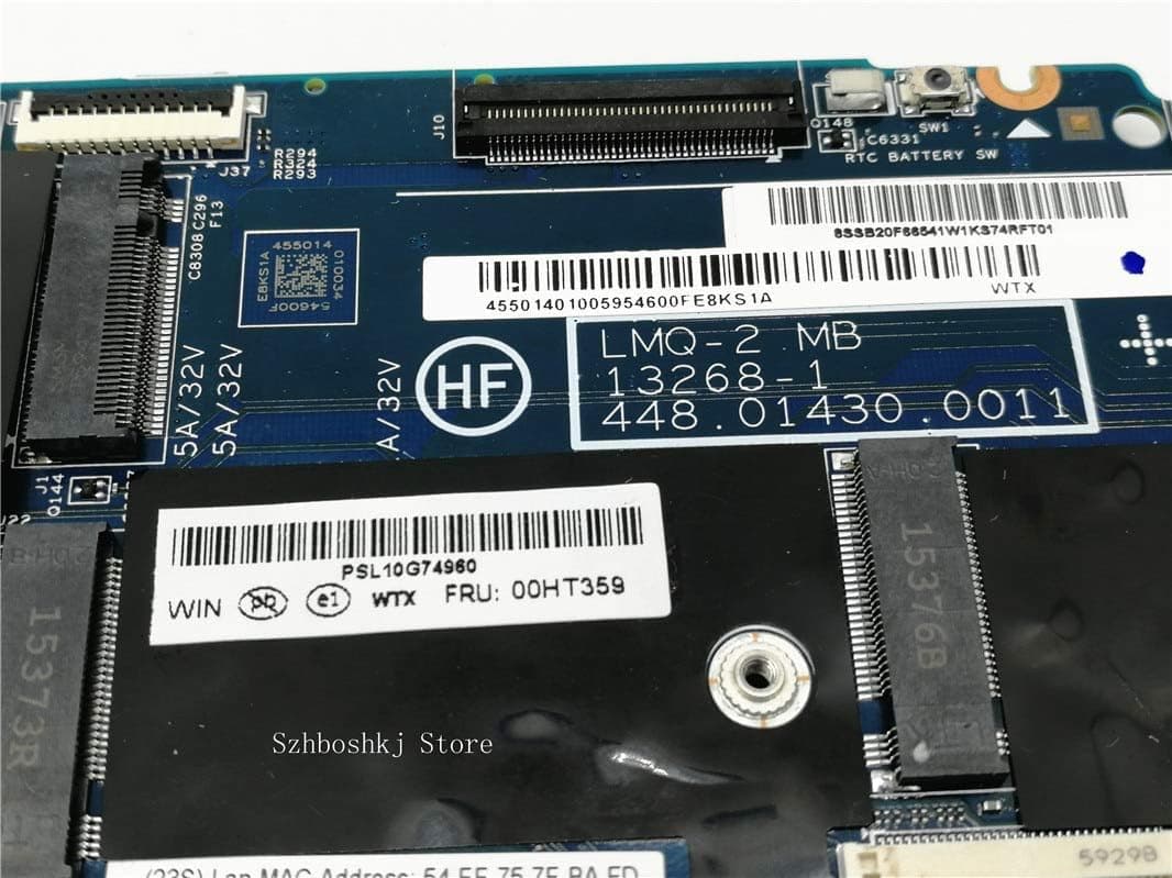 Placa madre Lenovo ThinkPad X1 Carbon 3nd Gen,I7-5600U RAM, 8GB, FRU:00HT355, 00HT361 — imagen 2