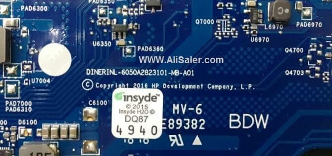 Placa Madre|HP|860459-601|DINERINL-6050A2823101-MB-A01|i3-5005U|HP 14-AM — imagen 2