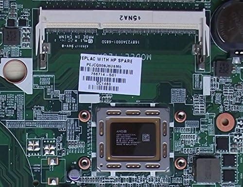 Placa Base | HP Y23A | DAY23AMB6C0 | 766713-601 | AMD AM5545SHE44HL (A8-5545M) | HP PAVILION 15-P, 17-F SERIES | MAINBOARD — imagen 2