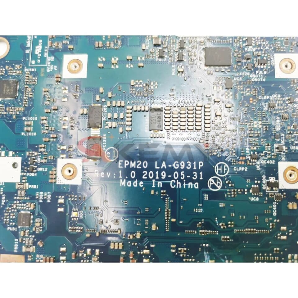 Placa Motherboard | HP Elite X2 G4 | LA-G931P | I7-8665U, SRF9W, RAM: 16GB, DDR4, L67395-601 — imagen 8