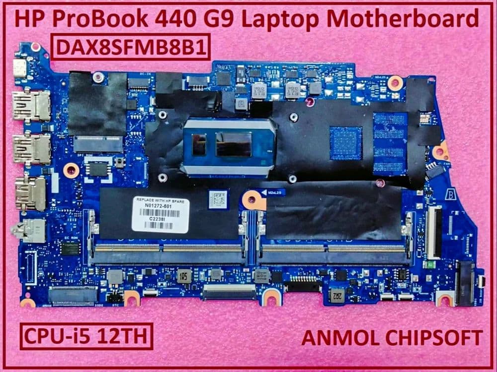 Placa Madre HP ProBook 440 G9 / 450 G9 | Intel Core i5-1235U | N01272-601 — imagen 1