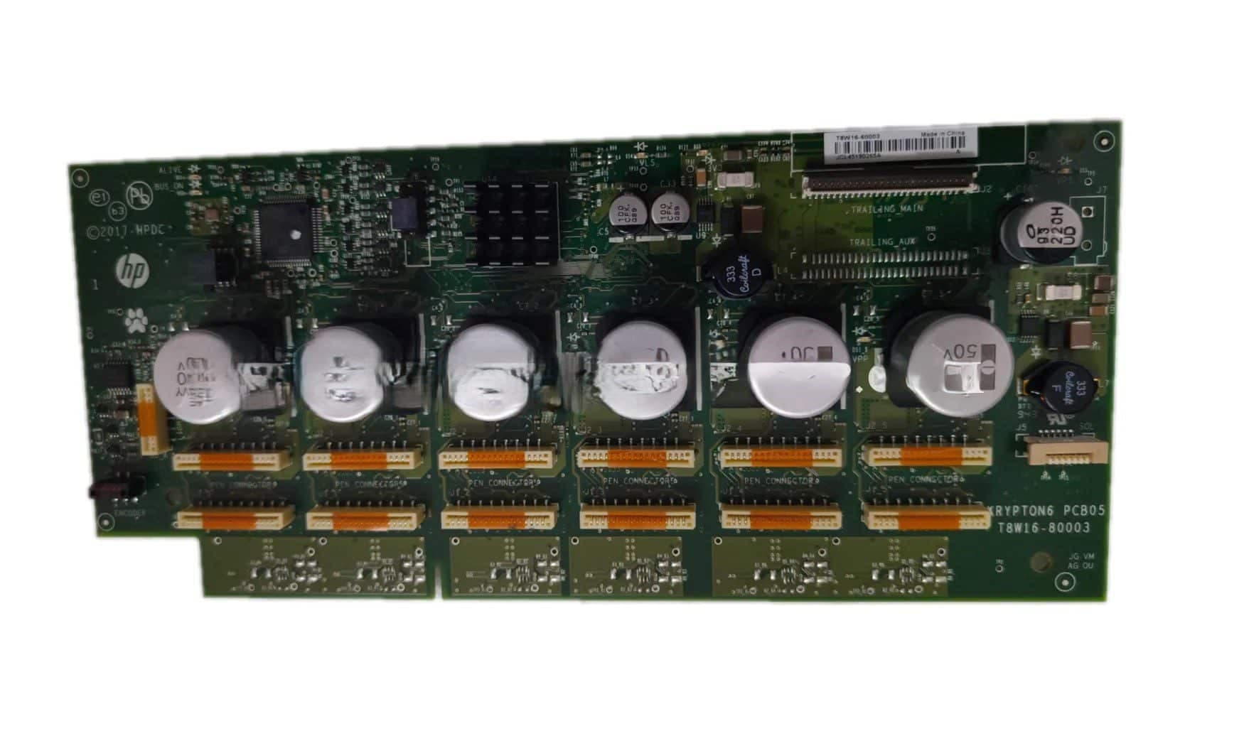 Placa PCA | T8W16-60003 | carro de cabezal de impresión W3Z71-67004 | para Impresora HP DesignJet Z9 Z9DR HP746 747 — imagen 1