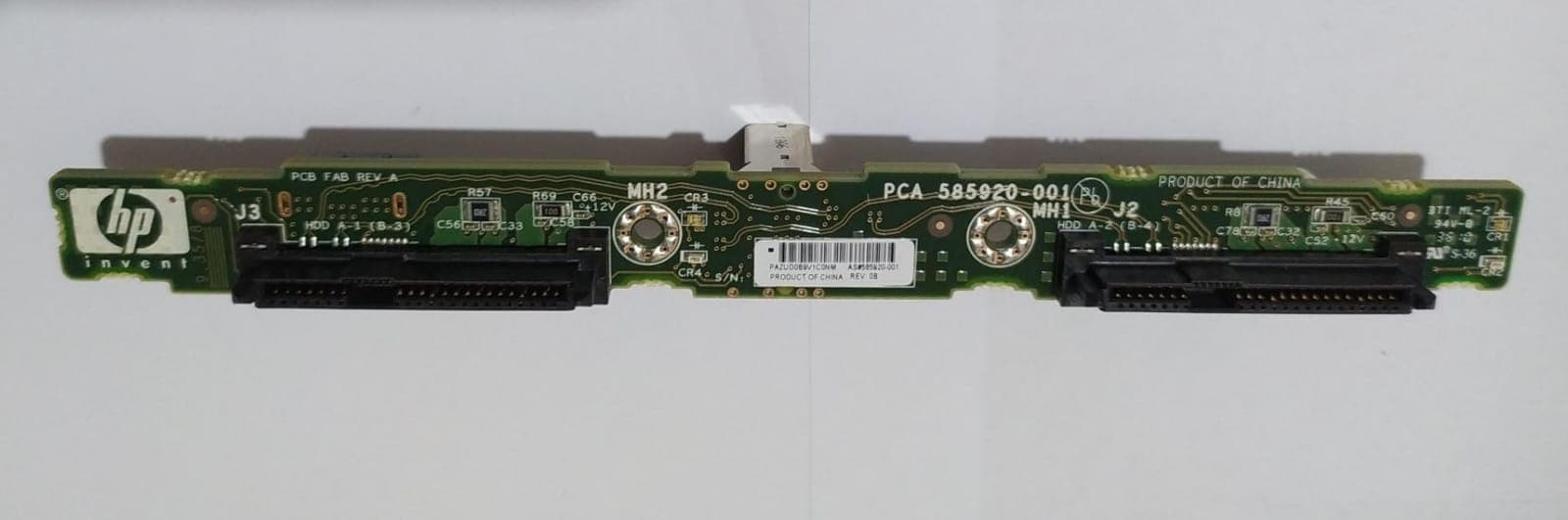 Placa Trasera | HP | 585920-001 | Servidores HP ProLiant — imagen 1